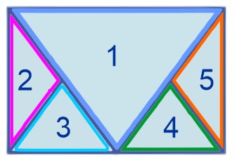 Matemáticas 1er grado Triangulos Página 121