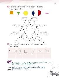 Primaria Primer grado Matemáticas Mosaicos y configuraciones geométricas Página 173