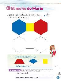Primaria Segundo grado Matemáticas Construcción de figuras Página 113