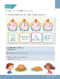 Primaria Tercer grado Desafíos Matemáticos Elaboración de galletas Página 33