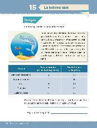 Primaria Tercer grado Desafíos Matemáticos La ballena azul Página 36