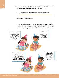 Primaria Tercer grado Desafíos Matemáticos Repartos equitativos Página 100
