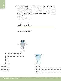 Primaria Tercer grado Desafíos Matemáticos El robot Página 128